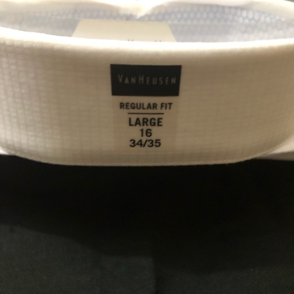 Van Heusen Dress Shirt NWT Regular Fit White - Picture 13 of 13